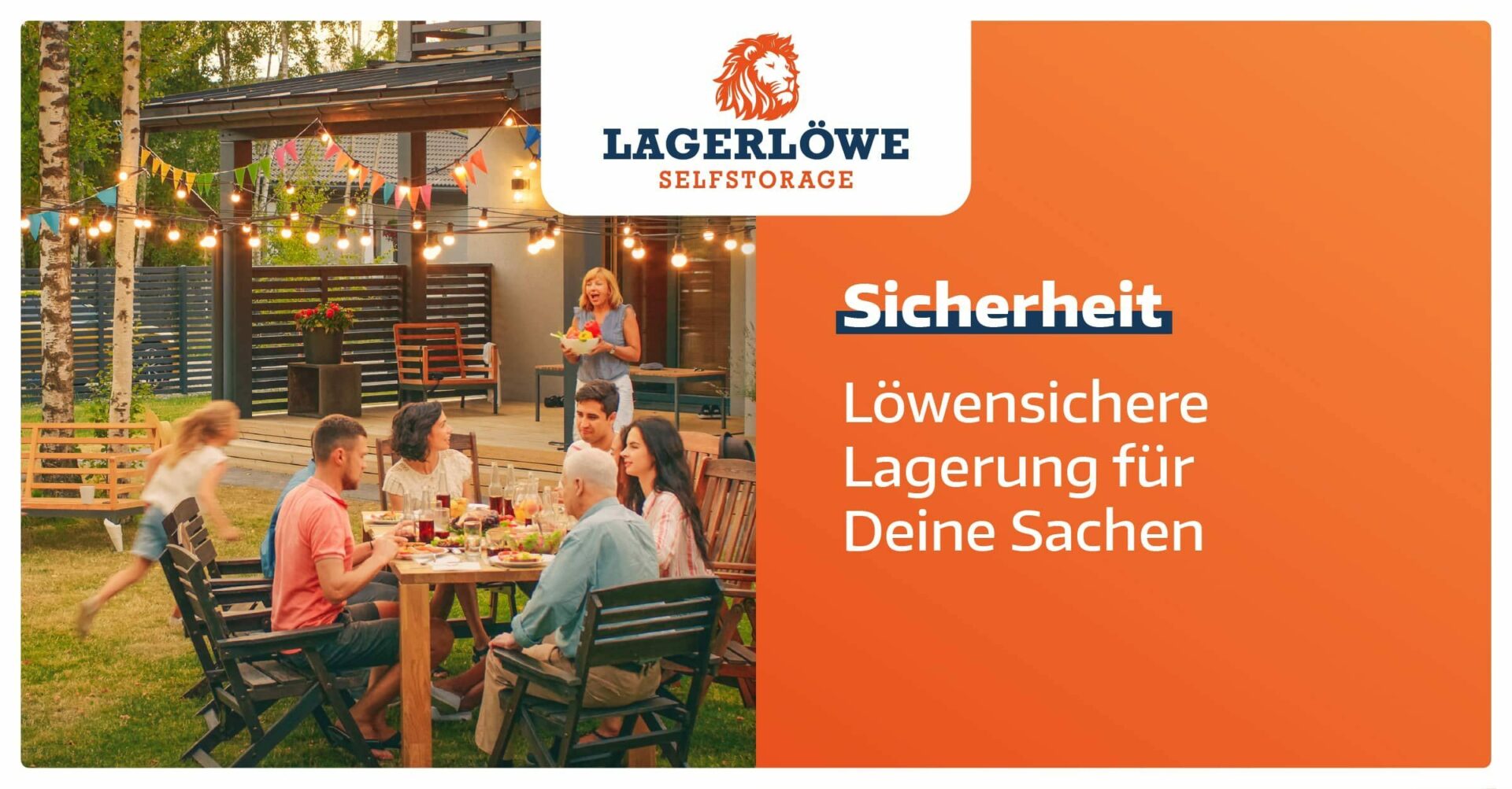 So stark wie ein Löwenkäfig sicher einlagern bei Lagerlöwe